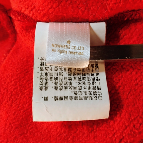 Bape Red Camo College Pullover Hoodie - Picture 12 of 16